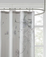 Madison Park Cassandra Printed Cotton Shower Curtain, 72" x