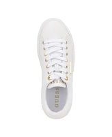 Guess Women's Denesa Treaded Platform Lace-Up Sneakers