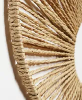 American Art Decor Woven Paper Rope Wall Decor, Set of 3