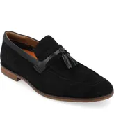 Thomas & Vine Men's Hawthorn Apron Toe Tassel Loafer Dress Shoes