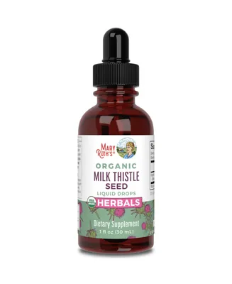 MaryRuth's Organic Milk Thistle Seed Liquid Extract Alcohol Free 1 190 mg