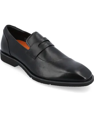 Thomas & Vine Men's Zenith Chisel Toe Penny Loafers Dress Shoes