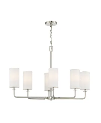 Savoy House Powell 6-Light Linear Chandelier