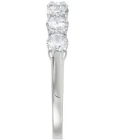 Arabella Sterling Silver Ring, Cubic Zirconia 7-Stone Ring (2-1/6 ct. t.w.)