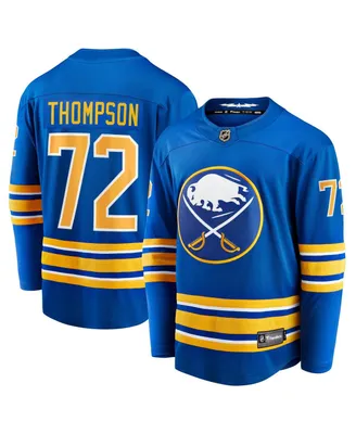 Men's Fanatics Tage Thompson Royal Buffalo Sabres Home Breakaway Player Jersey