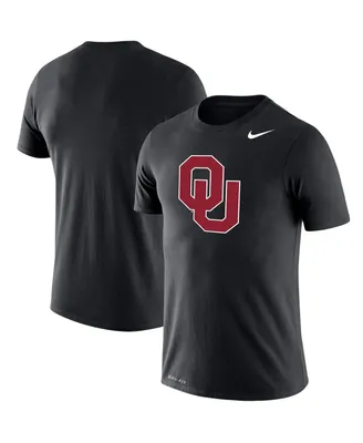 Men's Nike Black Oklahoma Sooners Big and Tall Legend Primary Logo Performance T-shirt