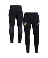 Men's adidas Black La Galaxy 2023 On-Field Team Crest Aeroready Training Pants