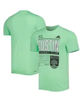 Men's adidas Mint Austin Fc Club Dna Performance T-shirt