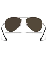 Ray-Ban Polarized Sunglasses, RB3025 Aviator Mirror