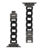 Nine West Women's Plastic Chain Link Bracelet designed for Apple Watch 42mm (Series 10) & 38/40/41mm