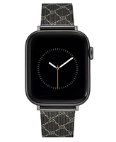 Nine West Women's Patterned Stainless Steel Mesh Band designed for Apple Watch 42mm (Series 1-3 only) & 44/45/46/49mm (Ultra & Ultra 2)