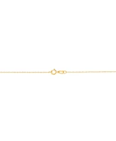 Cultured Freshwater Pearl (8mm) and Diamond Accent Pendant Necklace in 14k Gold