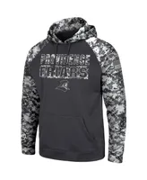 Men's Colosseum Charcoal Providence Friars Oht Military-Inspired Appreciation Digital Camo Pullover Hoodie