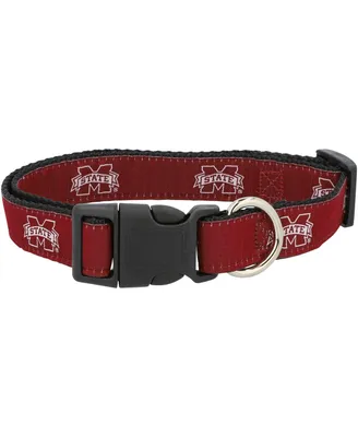 Mississippi State Bulldogs 1" Regular Dog Collar