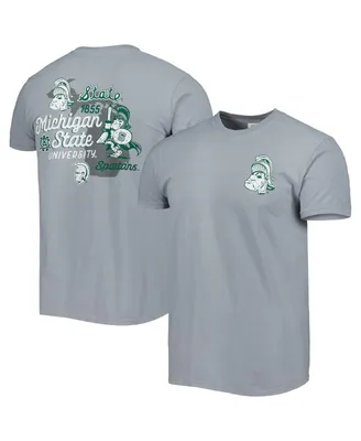 Men's Graphite Michigan State Spartans Vault Comfort T-shirt