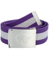 Men's Kansas State Wildcats Fabric Belt