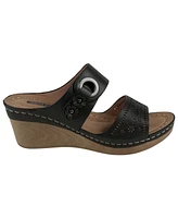 Gc Shoes Women's Theresa Comfort Wedge Sandals