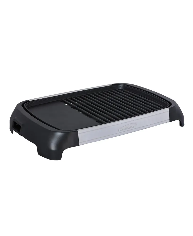 Brentwood Select Compact Non-Stick Panini Press and Sandwich Maker -  Stainless Steel 