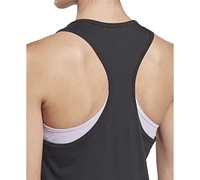 Reebok Women's Vector Graphic Logo Racerback Tank Top