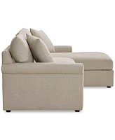 Closeout! Wrenley 99" 3-Pc. Fabric Modular Chaise Sectional Sofa, Created for Macy's