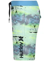 Hurley Big Boys Doodle Paradise All Over Print Boardshorts