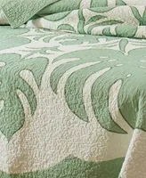 Tommy Bahama Home Molokai Embroidered Quilt