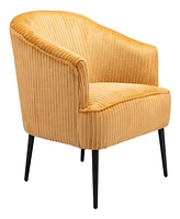 Zuo 31" Steel, Polyester Ranier Boho Chic Accent Chair