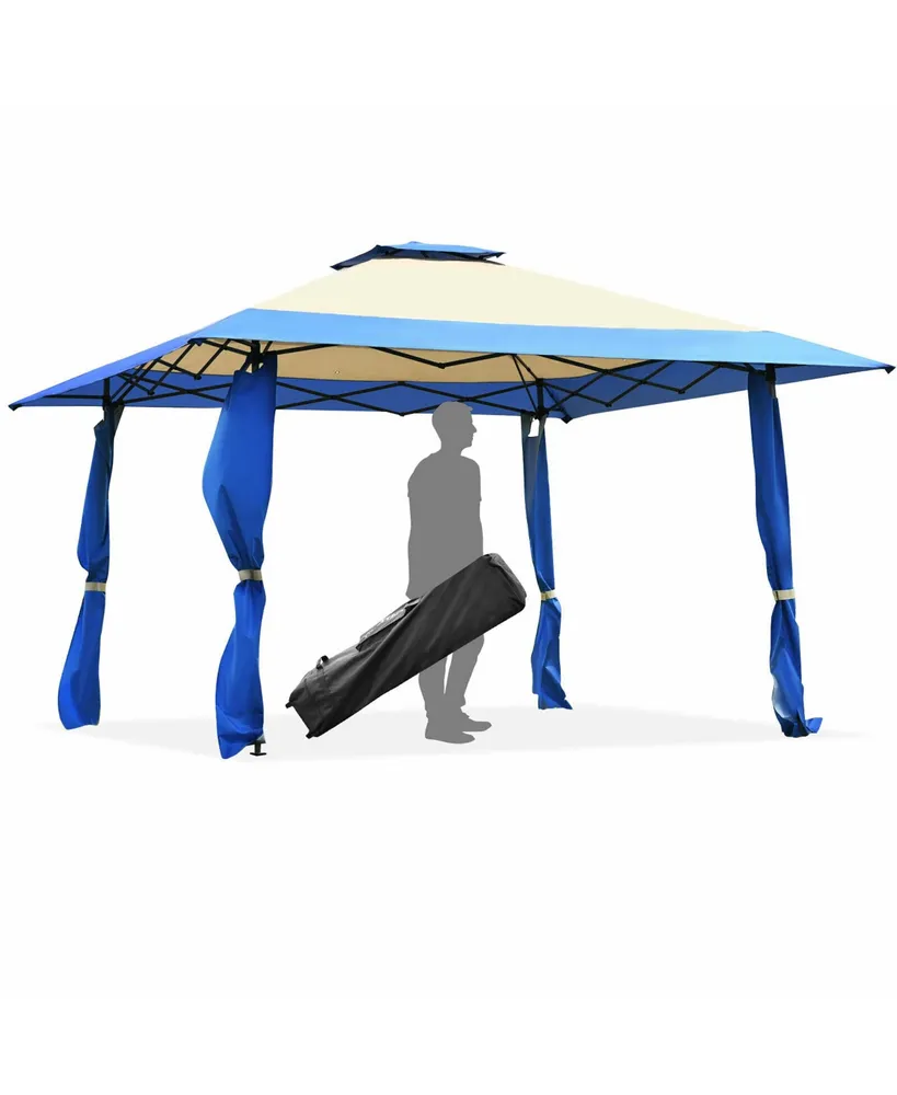 13'x13' Gazebo Canopy Shelter Awning Tent Patio Garden Outdoor Companion