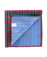 Trafalgar Men's Nicholas Tartan Plaid Silk Pocket Square