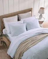 Tommy Bahama Home Koya Bay Cotton 3 Piece Duvet Cover Set, King