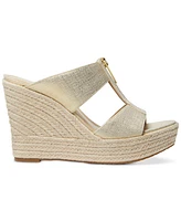 Michael Kors Women's Bradley Espadrille Platform Wedge Sandals