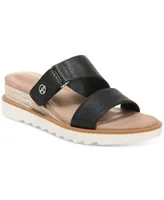 Giani Bernini Women's Bryerr Memory Foam Double Band Wedge Sandals, Created for Macy's