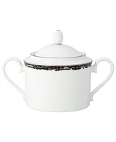 Noritake Rill Sugar and Creamer
