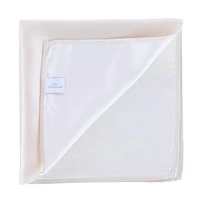 Trafalgar Men's Sutton Solid Color 13 Inch Silk Pocket Square
