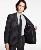 Bar Iii Men's Slim-Fit Check Suit Jacket, Created for Macy's