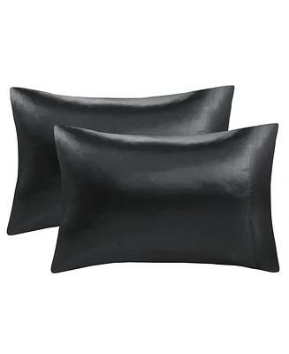 Madison Park Essentials Satin Pillowcase Pair