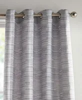 Tommy Hilfiger Offset Grid Grommet 2 Piece Curtain Panel Collection