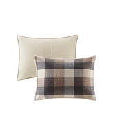 Madison Park Ridge Herringbone 6-Pc. Quilt Set, King/California King