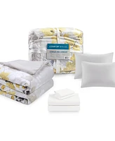 Madison Park Essentials Alexis Botanical Leaf -Pc. Comforter Set