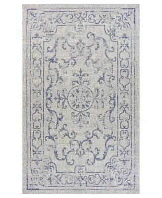 Lr Home Sunny SUNSH81249 7'9" x 9'9" Outdoor Area Rug