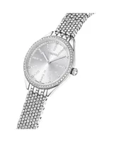 Swarovski Women's Quartz Attract Stainless Steel Watch, Swiss Made 30mm