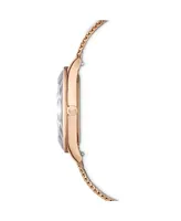 Swarovski Women's Quartz Octea Nova Rose Gold-Tone Metal Watch, Swiss Made 33mm