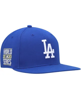 Men's '47 Brand Royal Los Angeles Dodgers 2020 World Series Sure Shot Captain Snapback Hat