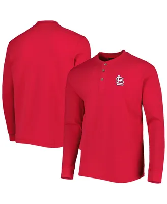 Men's Dunbrooke St. Louis Cardinals Red Maverick Long Sleeve T-shirt