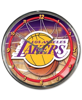 Wincraft Los Angeles Lakers Chrome Wall Clock