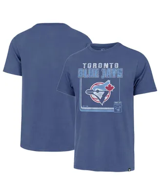 Men's '47 Brand Royal Toronto Blue Jays Borderline Franklin T-shirt