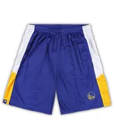 Men's Fanatics Royal Golden State Warriors Big and Tall Champion Rush Practice Shorts