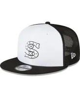 Men's New Era White Chicago White Sox 2023 On-Field Batting Practice 9FIFTY Snapback Hat