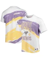 Men's Mitchell & Ness White Prairie View A&M Panthers Paintbrush Sublimated T-shirt