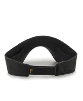 Men's '47 Brand Black Pittsburgh Pirates Clean Up Adjustable Visor